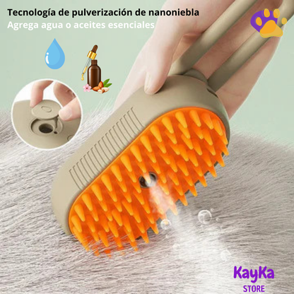 El cepillo a vapor para tu mascota - VaporiPet